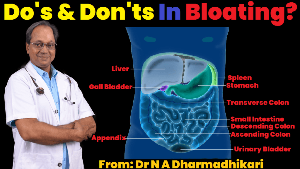 Do's and Don'ts for Bloating – Digestive Health Tips | Dr. N. A. Dharmadhikari Clinic