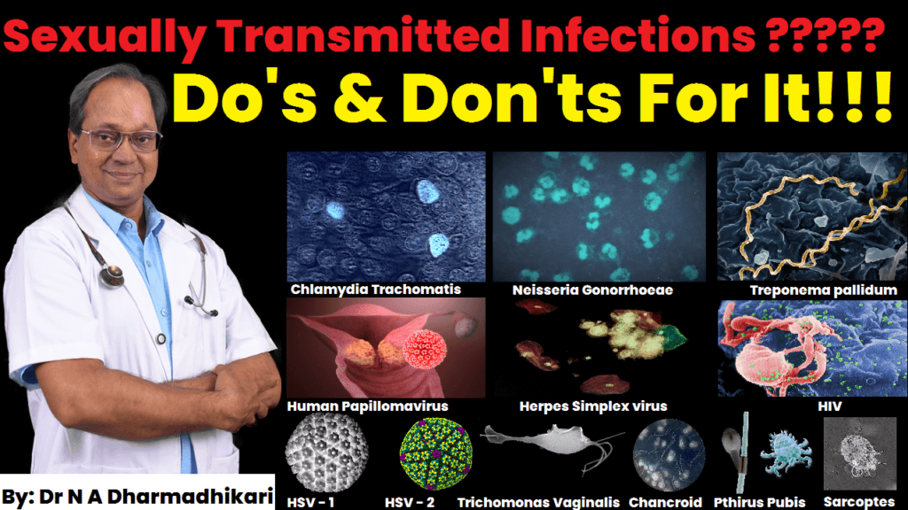 Do’s and Don’ts for Sexually Transmitted Infections (STIs) यौन संचारित संक्रमण (STI) के लिए करें और न करें