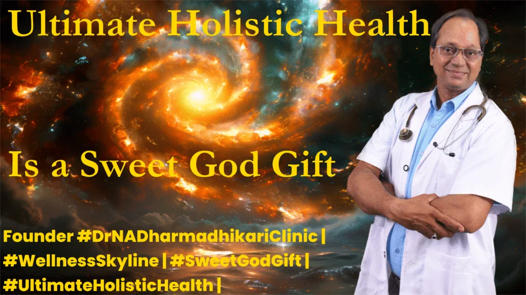 wellness ultimate holistic health sweet god gift dr n a dharmadhikari wellness 1 Ultimate Holistic Health isn’t earned, it’s embraced—it’s a Sweet God Gift.